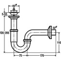 Siphon for washbasin VIEGA 1''1/4 x 1''1/4 Siphon for washbasin VIEGA 1''1/4 x 1''1/4