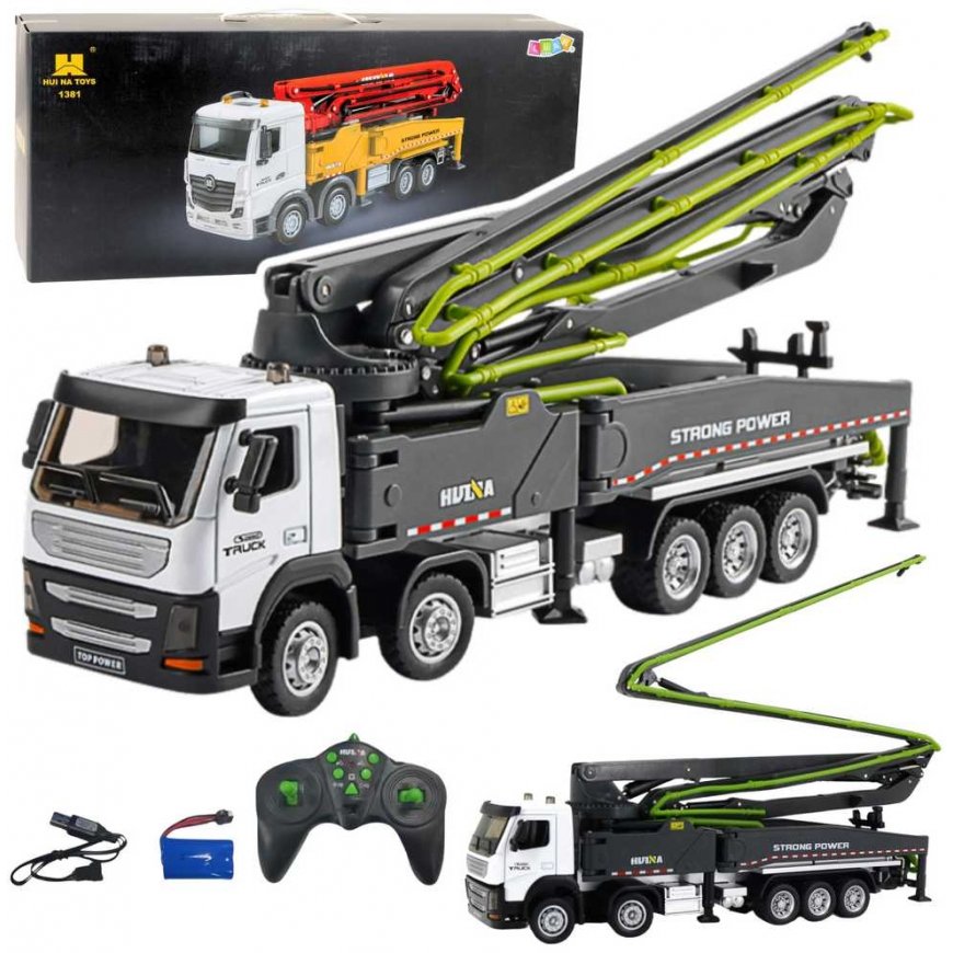 Huina Remote controlled concrete pump machine HUI NA 1:18 – 5