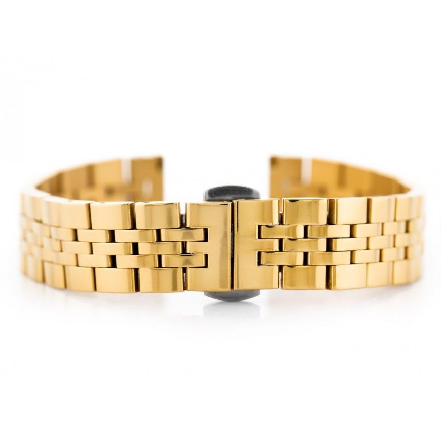 Gold Pacific Model 4 bracelet - gold 16mm