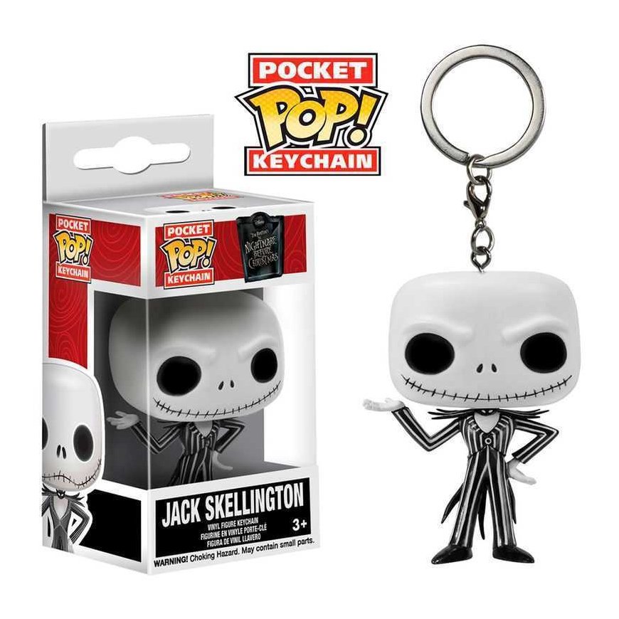 Funko Pocket Pop Keychain Nightmare before Christmas Jack Skellington