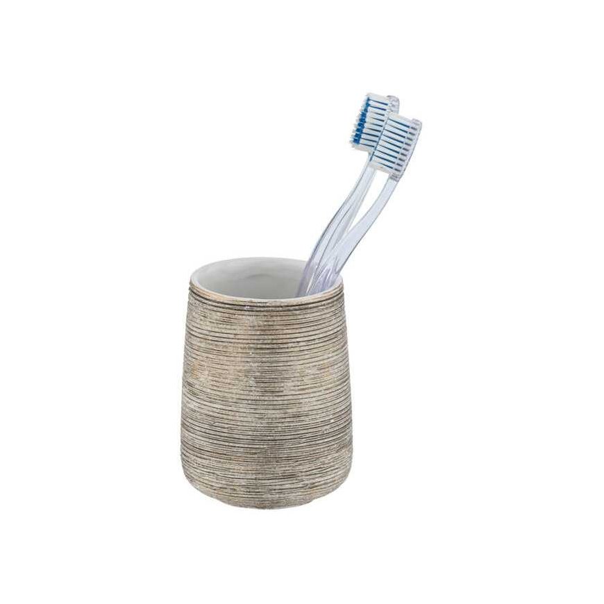 Ceramic toothbrush cup FEDIO, Wenko