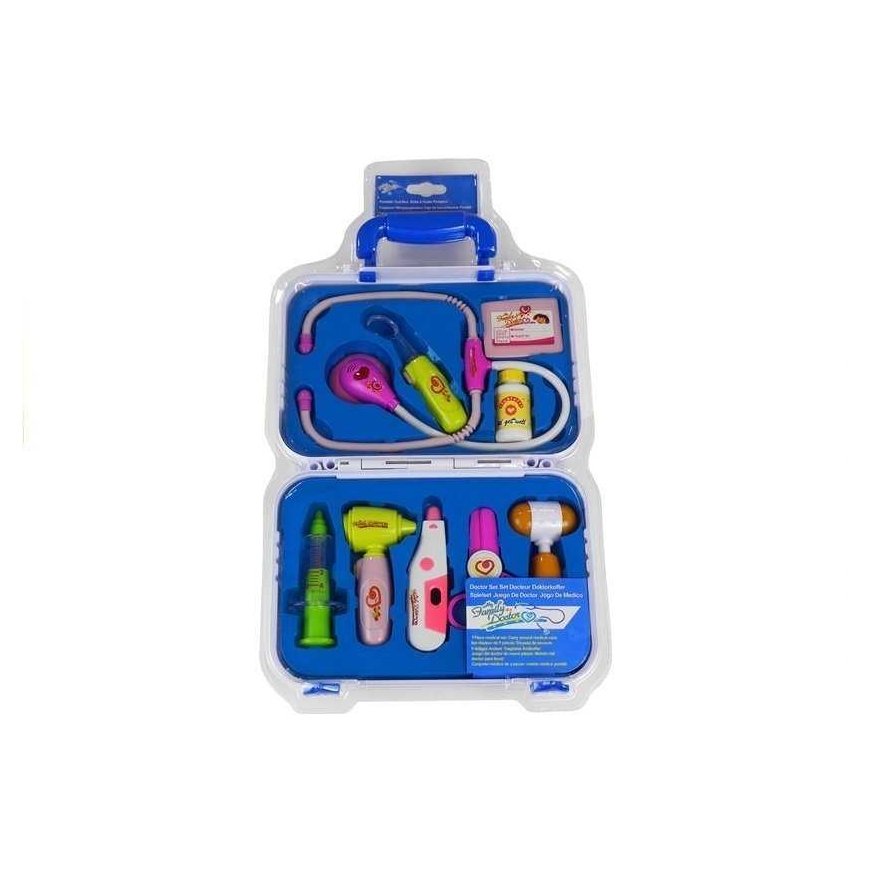 Lean Toys Medical Kit Suitcase with Accessories for Doctors – 3