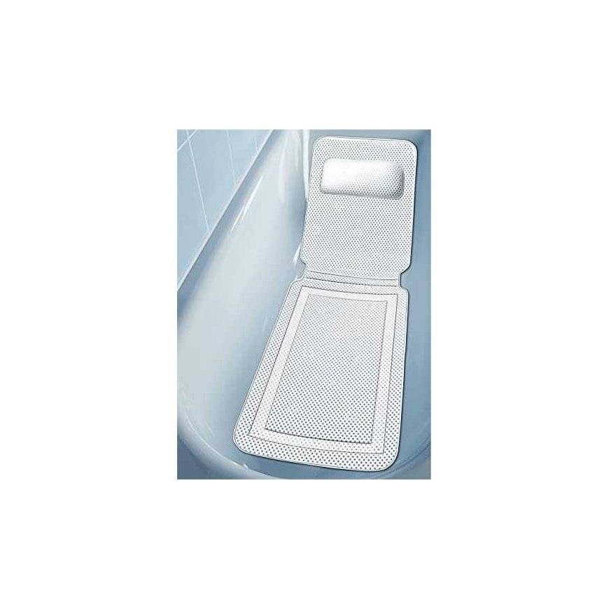 Maximex Comfortable bath mat, suction pad, 125 x 36 cm