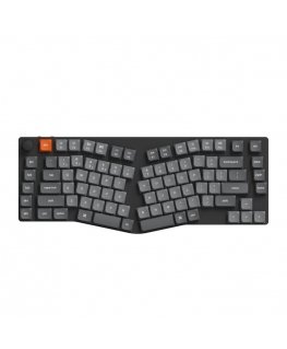 Keychron K15 Max Led Red Switch belaidė žemo profilio klaviatūra (juoda) [K15M-A1].