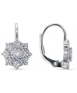 Brilio Silver Brilio Silver Silver korvakorut kirkkailla zirkoneilla EA119W