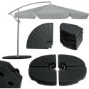 Thin garden umbrella base Thin garden umbrella base