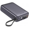 Swissten Power Bank 20000 mAh with Built-In Cables USB-C and Lightning Swissten Power Bank 20000 mAh with Built-In Cables USB-C and Lightning