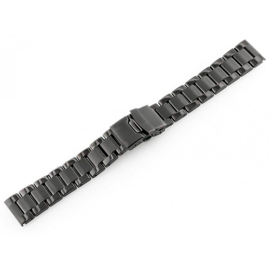 Pacific Model 3 kiinteä rannekoru - musta 18mm – 2
