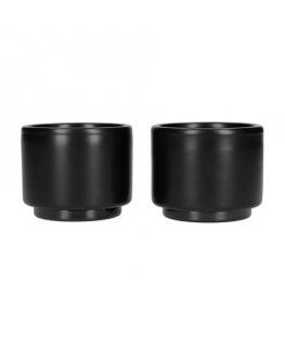Fellow Monty Espresso Cup - musta - 90 ml (3 unssia) - 2 kpl sarja
