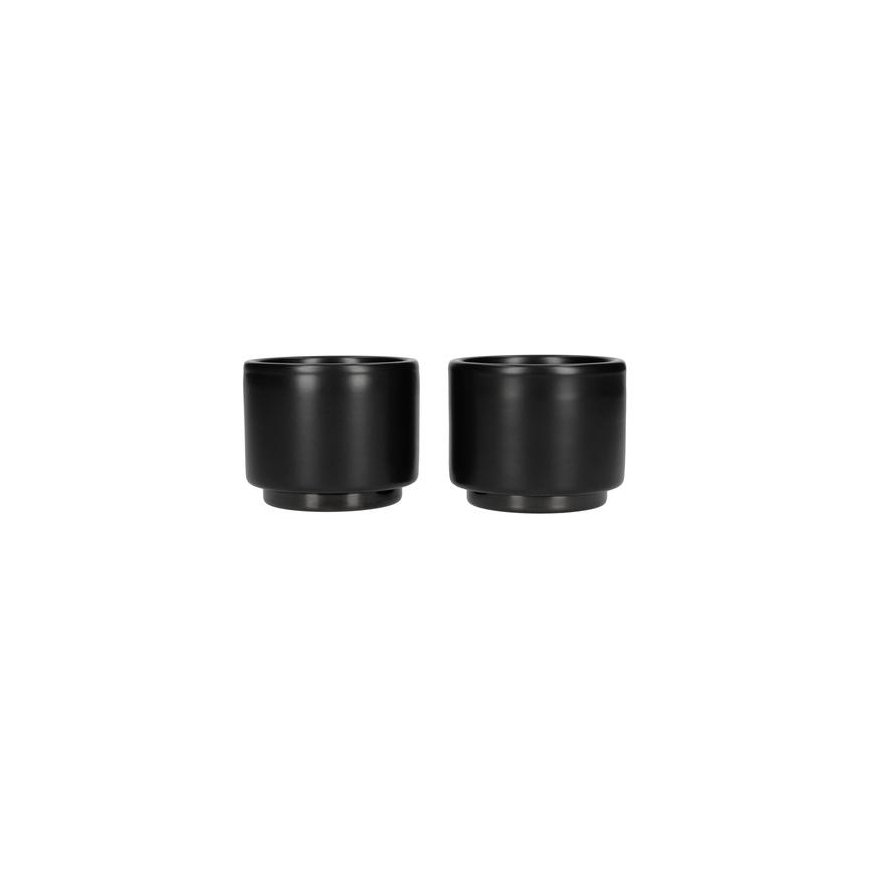 Fellow Monty Espresso Cup - musta - 90 ml (3 unssia) - 2 kpl sarja