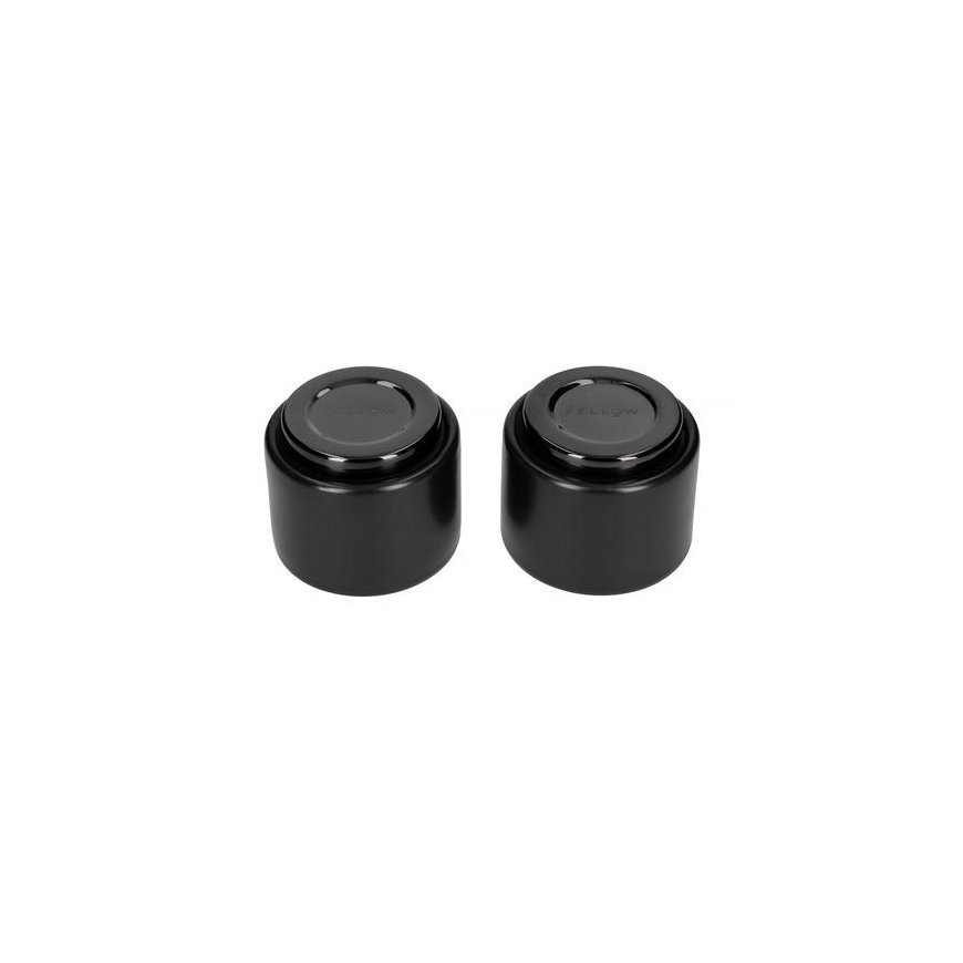 Fellow Monty Espresso Cup - Black - 90ml (3oz) - Set of 2 – 4