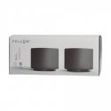 Fellow Monty Espresso Cup - Black - 90ml (3oz) - Set of 2 Fellow Monty Espresso Cup - Black - 90ml (3oz) - Set of 2