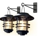 Forever Light Solar LED-lamppulyhty SUNARI FLS-40 musta