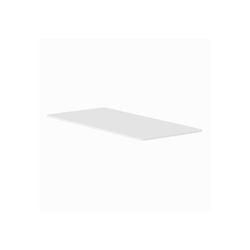 Powerton Mouse Table top, white, 160x75x1