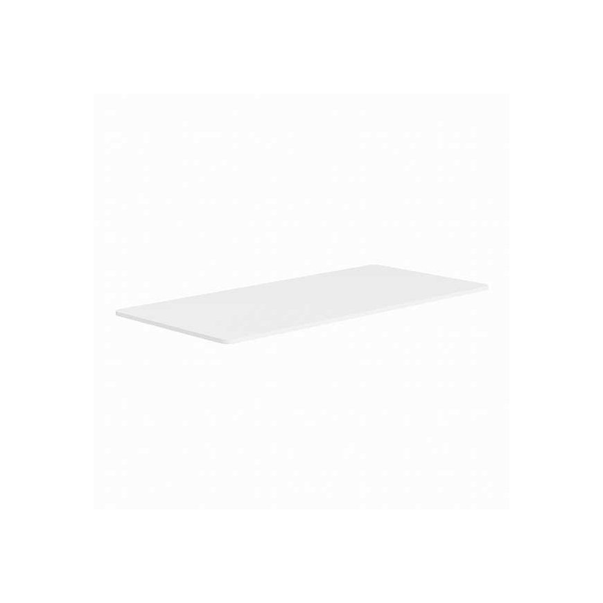 Mouse Table top, white, 160x75x1.8 cm, laminated chipboard, Powerton – 2