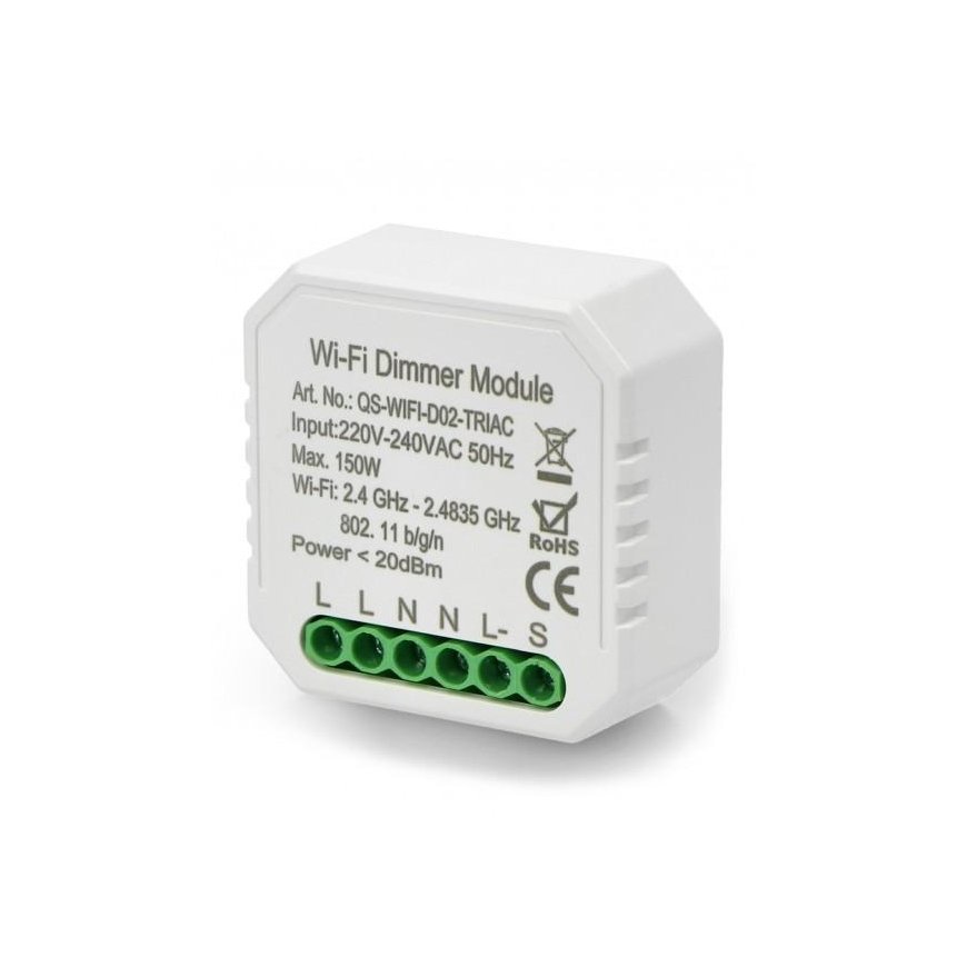 Apšvietimo valdiklio modulis Tuya Dimmer WiFi 230V