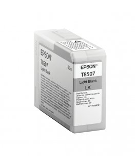 Epson T850700 rašalo kasetė 1 vnt Originalus Šviesiai juoda