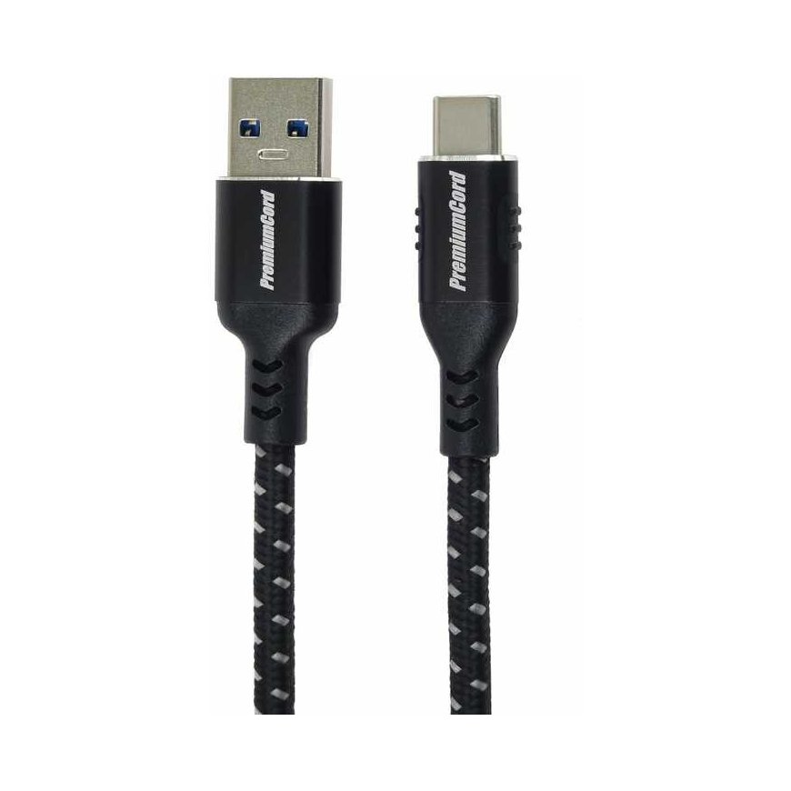 PREMIUMCORD Kabelis USB-C na USB 3.0, 5Gbit/s, 1.5m – 3