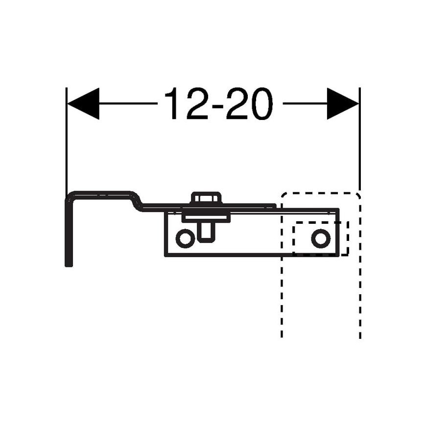 Geberit DUOFIX kiinnityssarja – 2