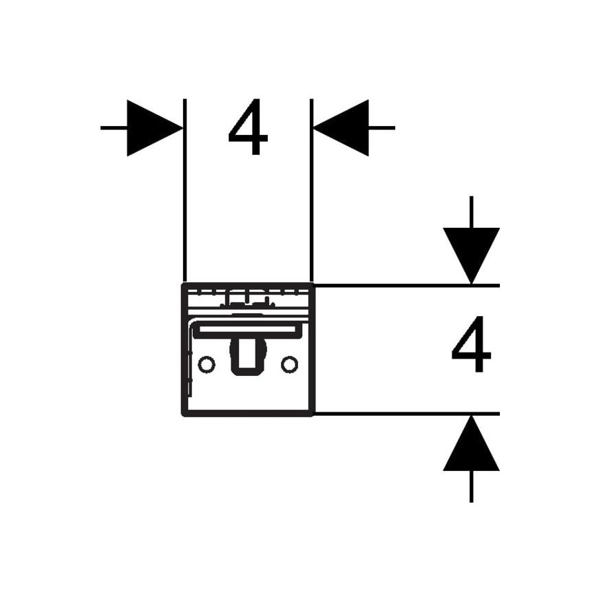 Geberit DUOFIX kiinnityssarja – 4