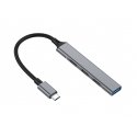 Equip 128961 keskitin USB 3.2 Gen 1 (3.1 Gen 1) Type-C 5000 Mbit/s musta, Harmaa Equip 128961 keskitin USB 3.2 Gen 1 (3.1 Gen 1) Type-C 5000 Mbit/s musta, Harmaa