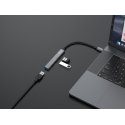 Equip 128961 хаб-разветвитель USB 3.2 Gen 1 (3.1 Gen 1) Type-C 5000 Мбит/с Черный, Серый Equip 128961 хаб-разветвитель USB 3.2 Gen 1 (3.1 Gen 1) Type-C 5000 Мбит/с Черный, Серый
