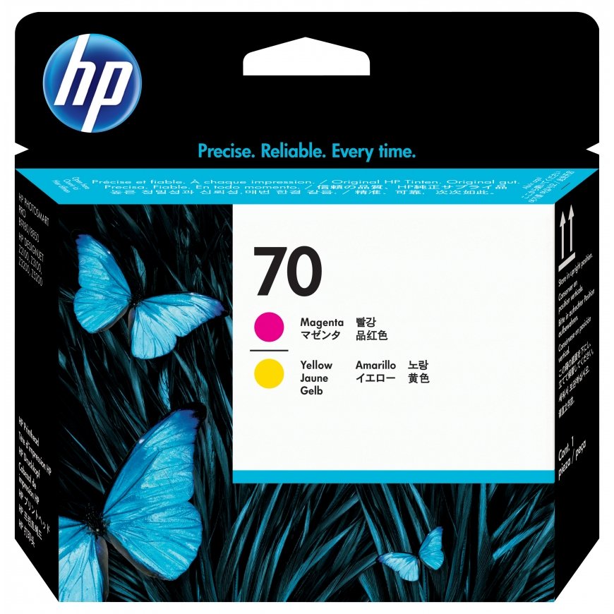 HP Poly HP 70 rødt og