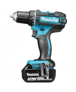 Makita DDF482RTJ шуруповёрт 1900 RPM Черный, Синий