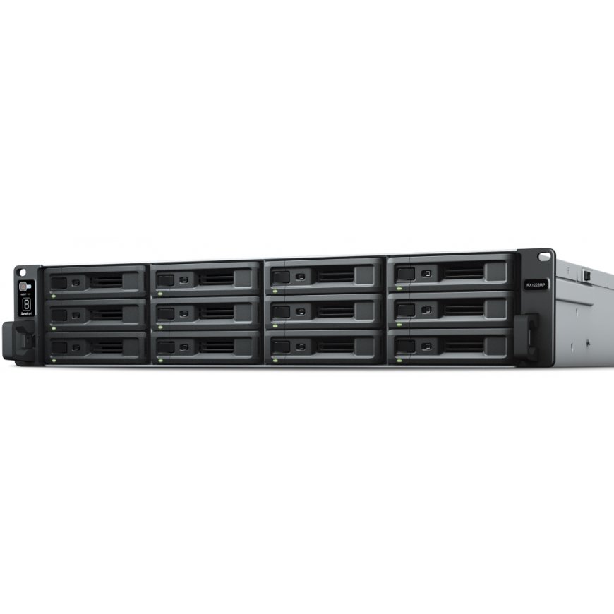 Synology RX1223RP kõvakettaboks HDD/SSD ümbris Must 2.5/3.5"