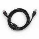 AmberIn USB 2.0 cable M/F 1.8m Black AmberIn USB 2.0 cable M/F 1.8m Black
