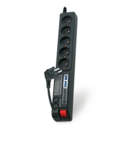 ACAR 504WF Black 5 AC outlet(s) 230 V 3 m