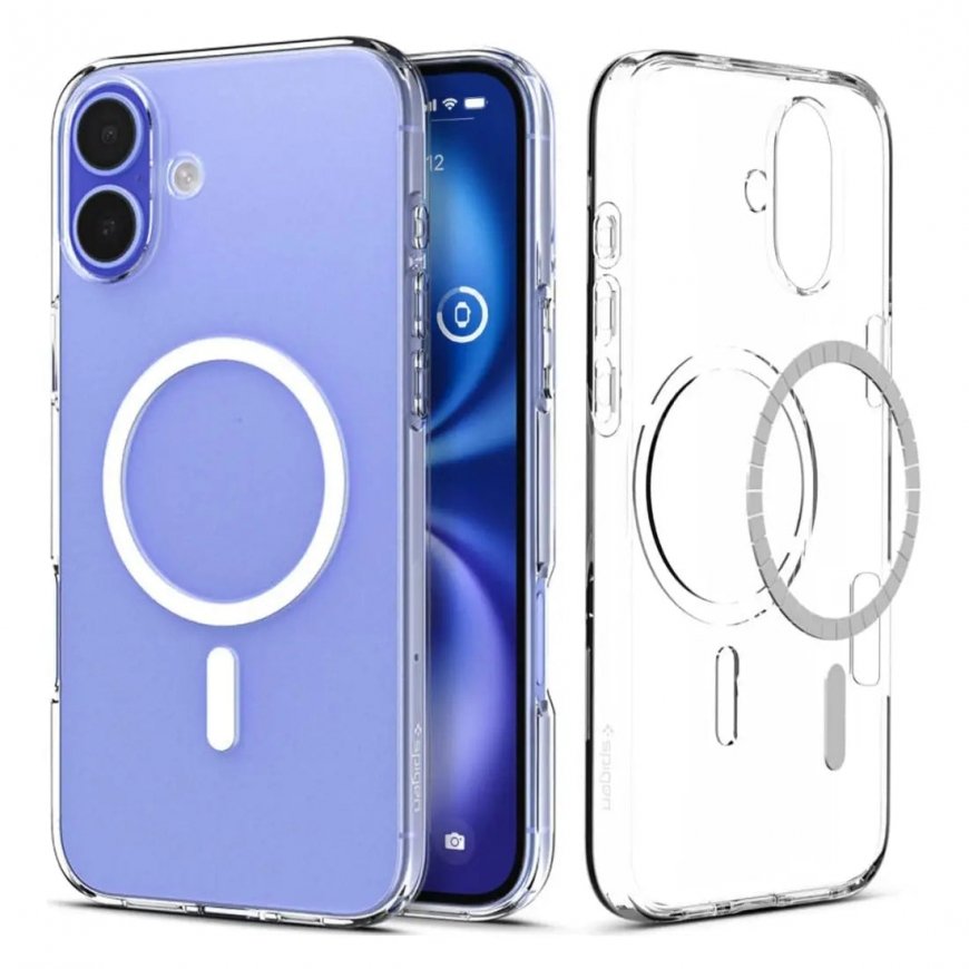 Spigen Liquid Crystal MagFit mobiiltelefoni ümbris 15,5 cm (6.1") Kate Läbipaistev