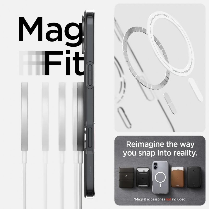 Spigen Liquid Crystal MagFit mobiiltelefoni ümbris 15,5 cm (6.1") Kate Läbipaistev – 2