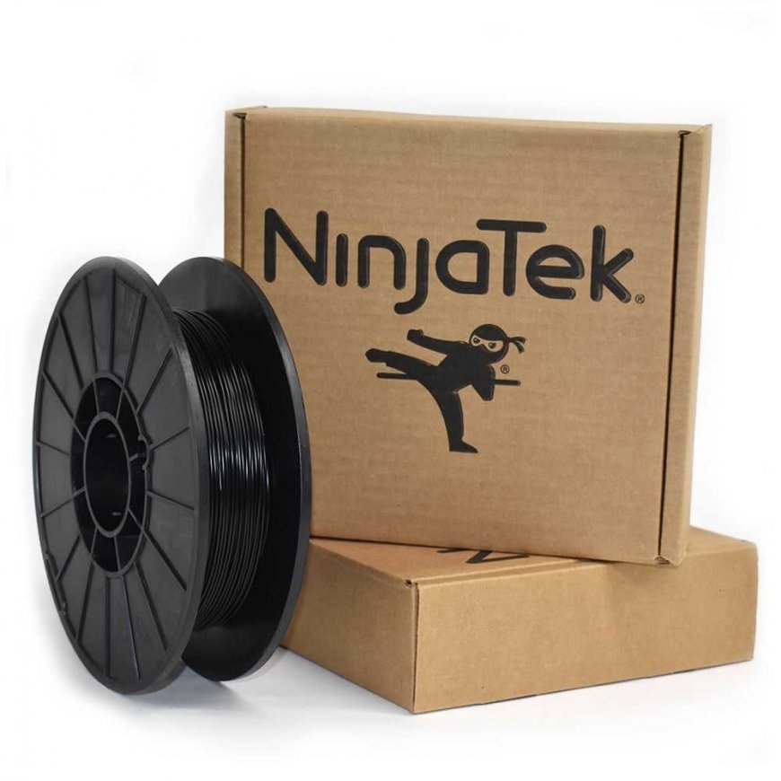 Ninjatek NinjaFlex plastic - 1.75mm - 0.5kg - Midnight Black