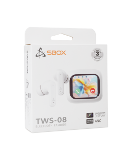 Sbox EB-TWS08-W Touch Screen Display White