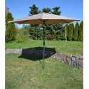 Saska Garden 300cm FOLDING GARDEN UMBRELLA, BEIGE Saska Garden 300cm FOLDING GARDEN UMBRELLA, BEIGE
