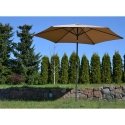 Saska Garden 300cm FOLDING GARDEN UMBRELLA, BEIGE Saska Garden 300cm FOLDING GARDEN UMBRELLA, BEIGE