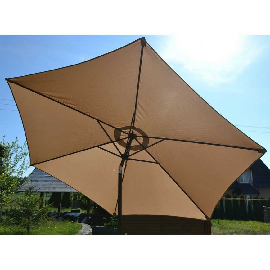 Saska Garden 300cm TAITTUVA PUUTARHAVARO, BEIGE – 5