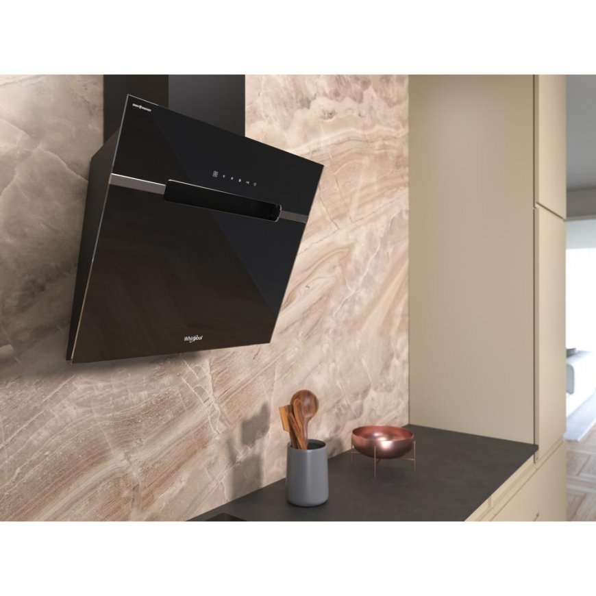 Whirlpool WHVS 61F LT DP K Wall-mounted Black 580 m³/h – 5