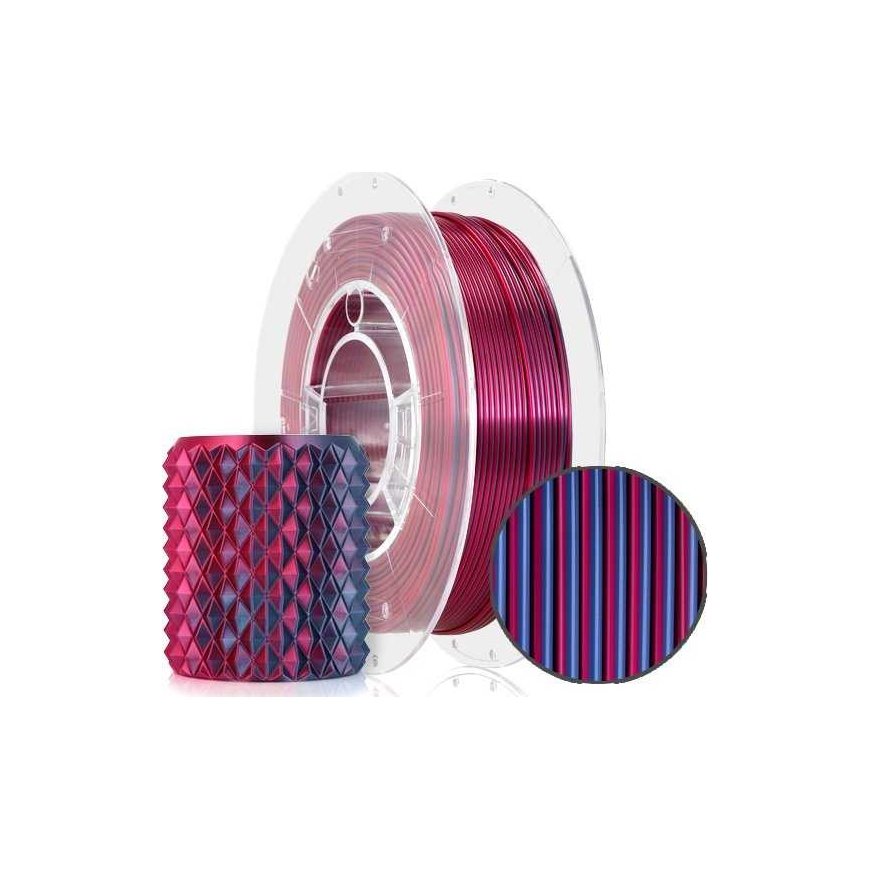 Rosa Plast Rosa3D PLA Magic Silk thread 1.75 mm 0.3 kg - Midnight City – 3