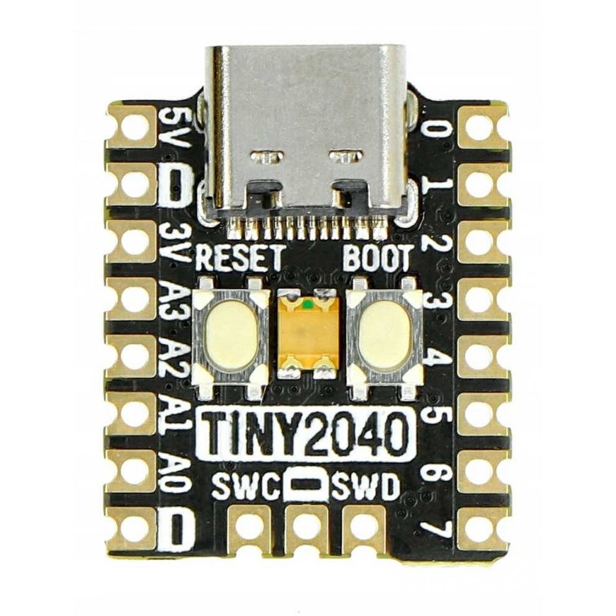 Pimoroni Tiny 2040 2MB - kūrimo plokštė - PiMoroni PIM593 – 4