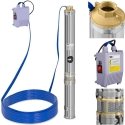 Deep well pump MSW 4800 L/h up to 91 m, stainless steel Deep well pump MSW 4800 L/h up to 91 m, stainless steel