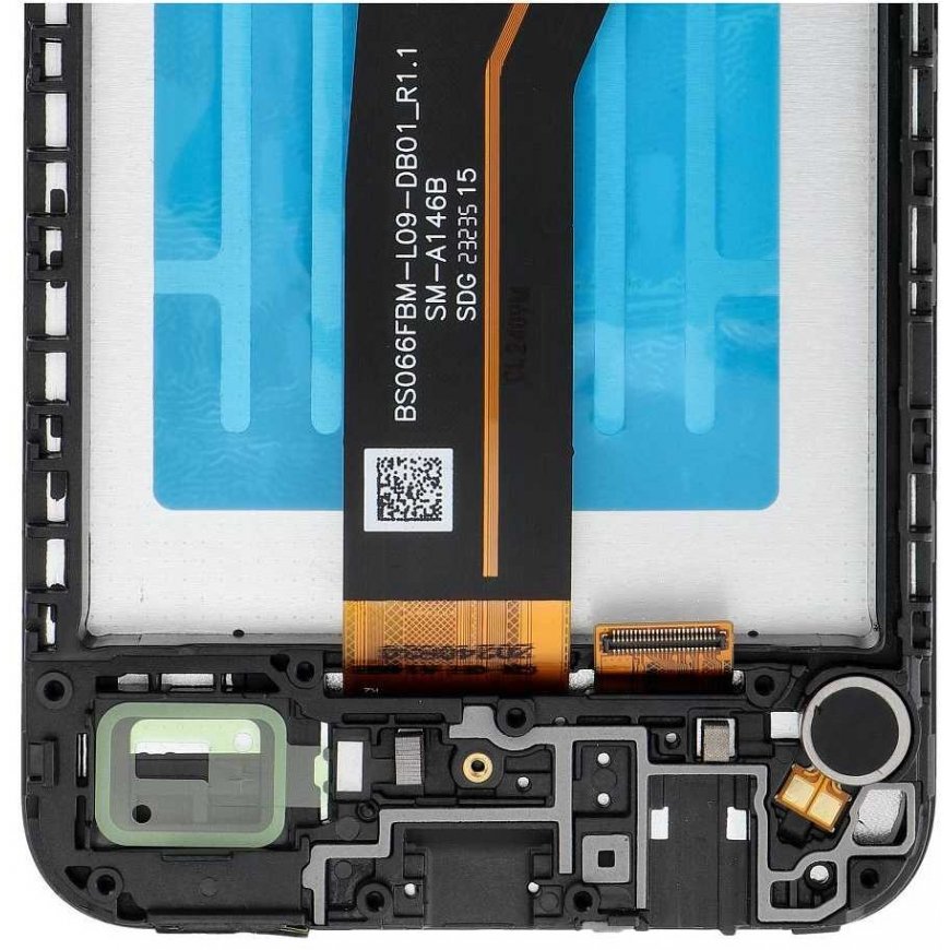 FixCell LCD screen for SAMSUNG A14 4G A145F OEM frame with components – 3