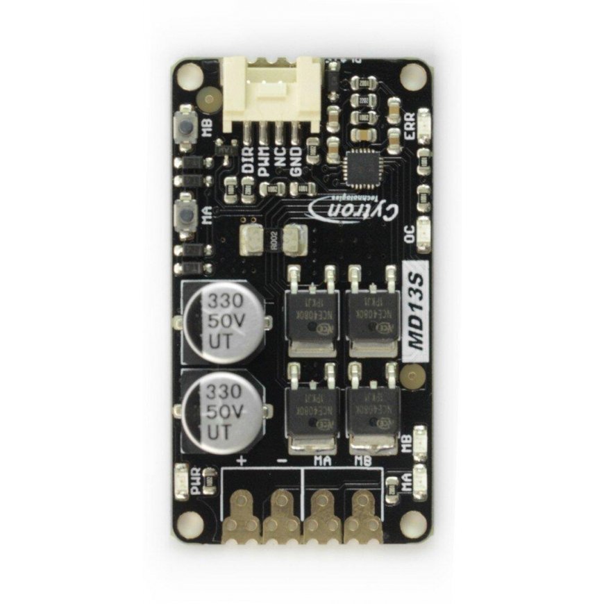 Cytron MD13S - vieno kanalo 30V/13A variklio valdiklis – 4