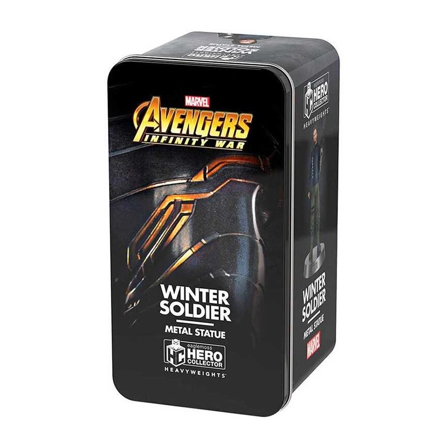 Eaglemoss Hero -keräilijä Marvel Avengers Infinite War Heavyweights Winter Soldier -hahmo – 3