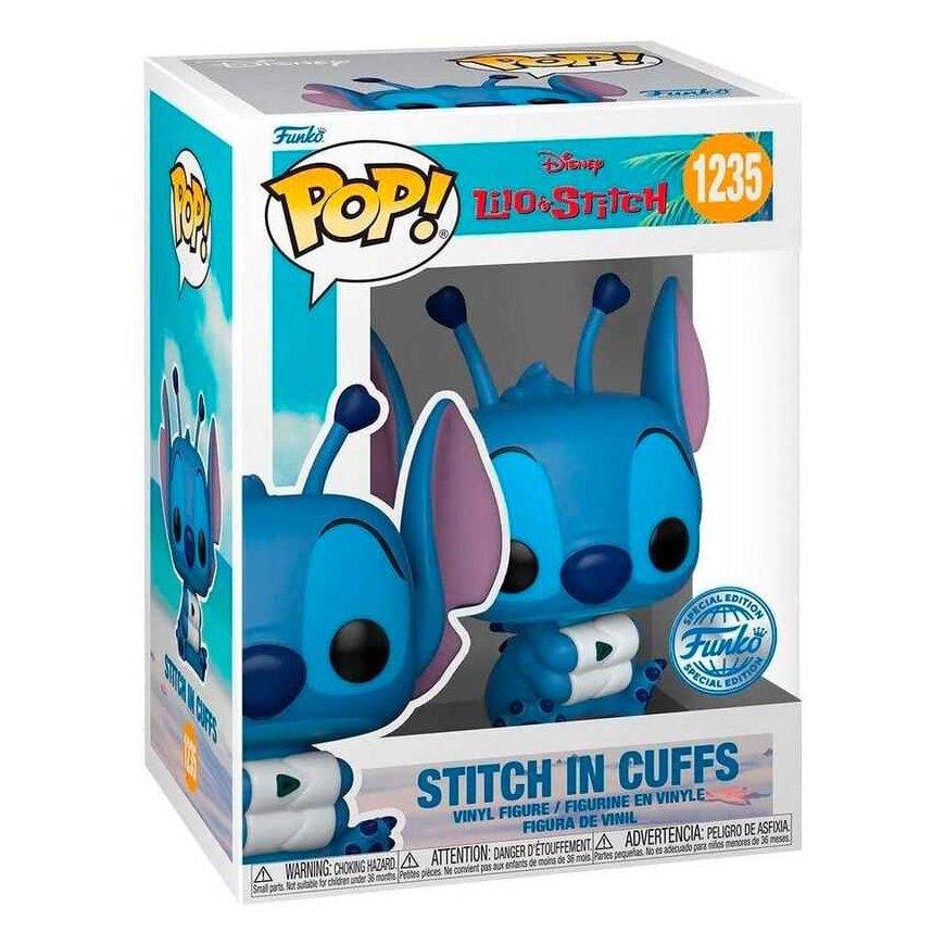 FUNKO POP! Vinyl Figure: Disney: Lilo & Stitch - Stitch (Cuffs)