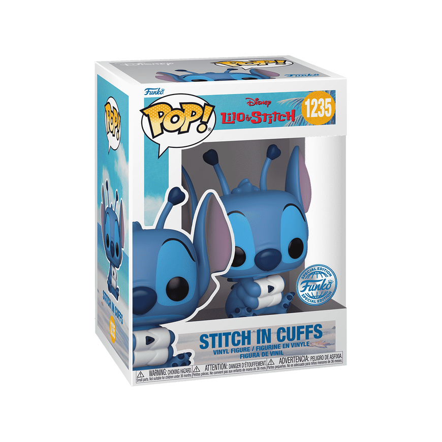 FUNKO POP! Vinilinė figūrėlė: Disney: Lilo & Stitch - Stitch (Cuffs) – 2