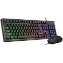 Keyboard Genius GX GAMING Scorpion KM-GX6, Keyboard set CZ/SK, for gaming, wired (USB), black