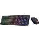 Keyboard Genius GX GAMING Scorpion KM-GX6, Keyboard set CZ/SK, for gaming, wired (USB), black