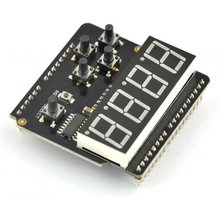 Dfrobot 8-segment LED display with buttons for Arduino